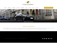 Terms   Conditions / Terms of Service - S Class Chauffeurs