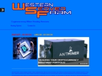 Western Server Farm, Cryptocurrency Miner Hosting Service