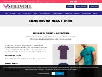 Men round neck t shirt manufacturer in tirupur | men t shirt Supplier