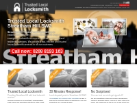 Trusted Local Locksmith in Streatham Hill - Call now: 0208 8193 163