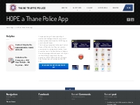 HOPE a Thane Police App | Thane Traffic Police