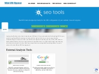 /SEO Tools | SEO Analysis Tools for Improved SEO Campaigns