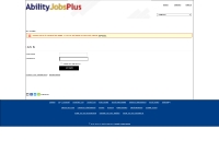 Ability Jobs Plus: My Account