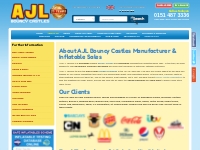   	About Us | Bouncy Castle Manufacturer UK | Inflatables Manufacturer