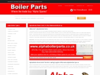   	Alpha Boiler & Heating Spare Parts. | Alpha Boilers
