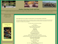 Hunting and Fishing Sporting Goods, Equipment and Gear