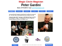 Magic Circle Magician Peter Gardini