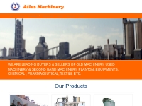Old Machinery | Used Machinery | Second Hand Machinery | chemical mach