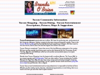 Tucson Community Information - Shopping, Dining   Entertainment