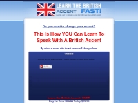 British Accent Lessons | Learn to speak with a British Accent FAST!