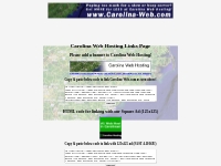 Carolina Web Hosting Links Page = Cut/Paste Code for Linking to Us!