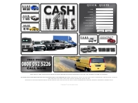 Sell my Van | Van buyers | We buy any Vans | Cash for Vans