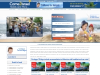 Booking Hotels in Israel, tours around Israel - Come2Israel
