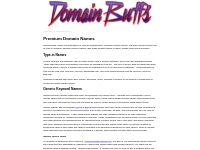 Domain Buffs: Domainers   Domaining