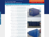 Shipping Containers for sale by Post Code