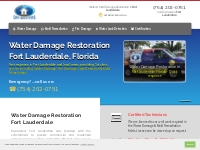 Water Damage Restoration & Mold removal Fort Lauderdale, Florida | (75