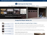 Garage Door Repair Ventura, CA - Rapid Garage Door Repair Ventura