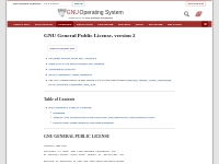GNU General Public License v2.0 - GNU Project - Free Software Foundati