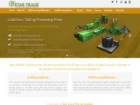 Gold Processing Plants | Star Trace Pvt. Ltd.