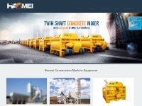 HaoMei Machinery Equipment Co.,ltd-Concrete batch plant, batch plant, 