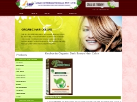 Keshveda Organic Dark Brown Hair Color | Asmi International Pvt. Ltd.