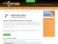 Marketing Bites - Marketing Tips and Ideas: Connect with Email Subscri