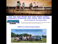 Kids Free Fishing Events - Kids Fishing Foundation