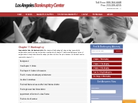 Chapter 11 Bankruptcy - Los Angeles Bankruptcy Center
