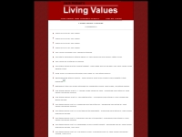 Living Values explores the physical, mental and ethical world of the w