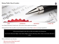 Notary Public City of London,Central London,Mayfair,Bloomsbury
