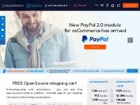 FREE shopping cart and open source eCommerce platform - Start selling 