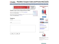 Parallels Coupon Code - Contact Us