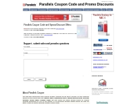 Parallels Coupon Code - Contact Us