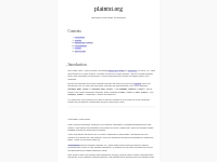 plaintxt.org   Minimalism in blog design, an experiment