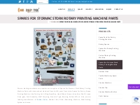 Spares For Stormac Stork Rotary Printing Machine Parts, Rotary Printin