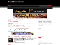 Social Bookmarks Site   Save your favorite websites quick and easy