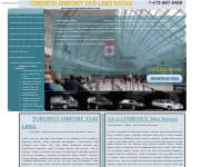 Toronto Airport Taxi | Airport Limo Rates