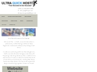 Ultra Quick Host | Web Designers | Affordable Web hosting | domain nam