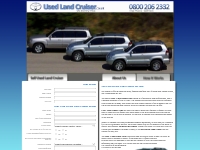 Used Land Cruiser | Sell Used Toyota Land Cruiser | We buy any used La