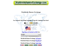 Worldwide Banner Exchange - FREE Geo-Targeted Banner Ad Campaigns