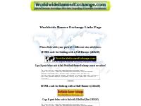 Worldwide Banner Exchange - Link to WorldwideBannerExchange.com