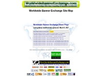 Worldwide Banner Exchange - Free Worldwide Banners Ads - Site Map