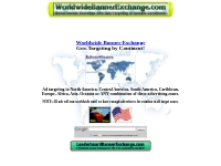 Advertising Targeting Zones offered for Worldwide Banner Exchange
