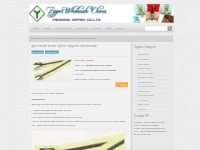 gunmetal teeth nylon zippers wholesale | Zippers Wholesale,China Zippe