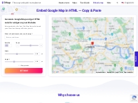 Embed Google Map | Free Google Maps Embed Code