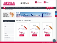 Africa Air Flight Ticket Offers | African Destinations Fares