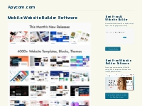 Mobile Website Builder Software