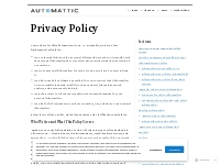 PrivacyPolicy   Automattic