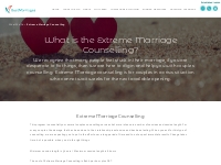 Extreme Marriage Counselling - Best Marriages
