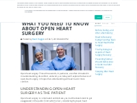 Clearing Up The Confusion About Open Heart Surgery